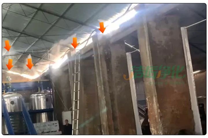 潔匠凈化·的凈工業(yè)除臭劑_動物下腳料煉油異味大！“高效除臭”只需1臺高壓噴霧設(shè)備？